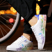 Baskets unisex blanche ArtXplosion