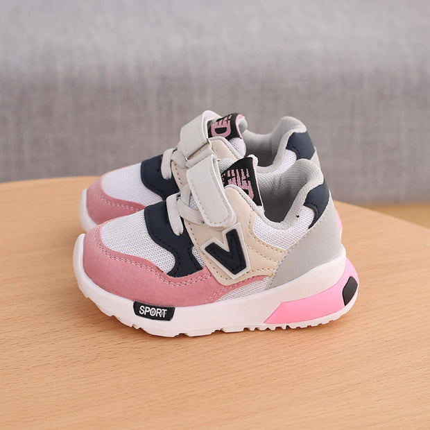 Baskets enfant rose Vulcan-G