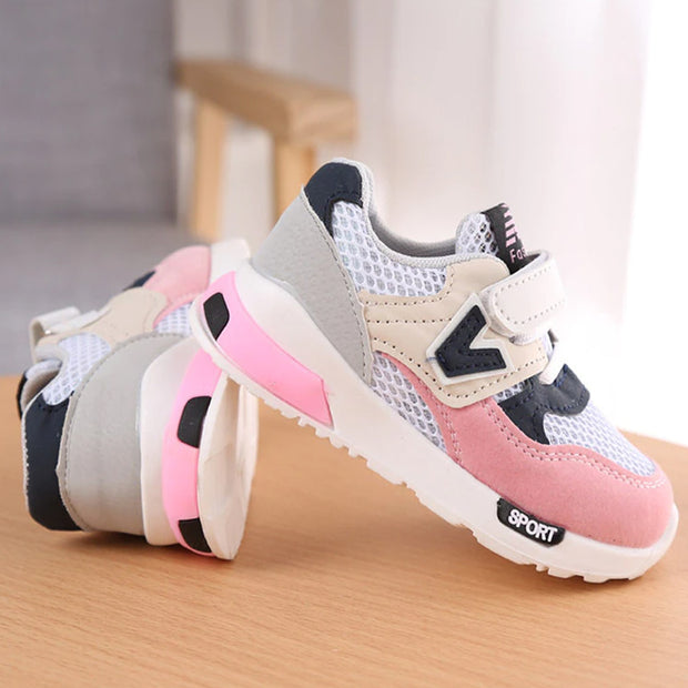 Baskets enfant rose Vulcan-G
