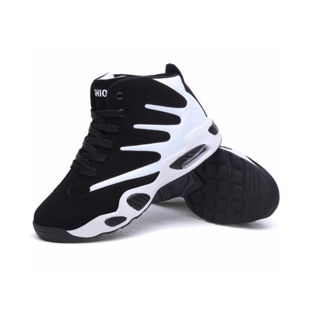 baskets montante homme noir 3 variantes Dunkong