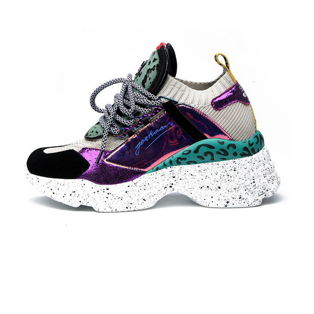 Baskets montante femme design Queenlight