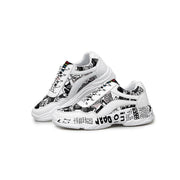 Baskets femme blanche Lightsheryl