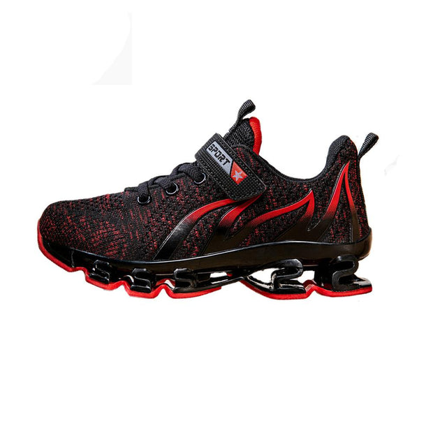 Baskets enfant dark rouge Gim-K
