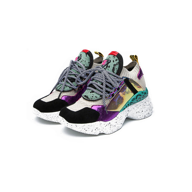Baskets montante femme design Queenlight