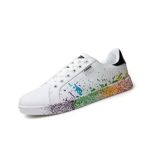 Baskets unisex blanche ArtXplosion
