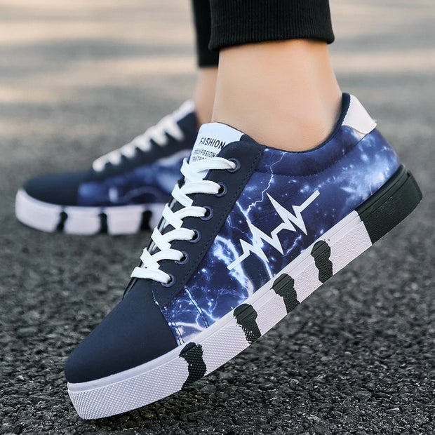 Baskets homme bleue Bluethunds