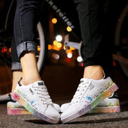Baskets unisex blanche ArtXplosion