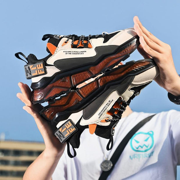 Baskets homme blanc Optimus