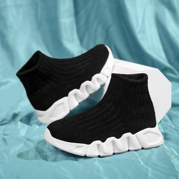 Baskets enfant noir redline Misuki