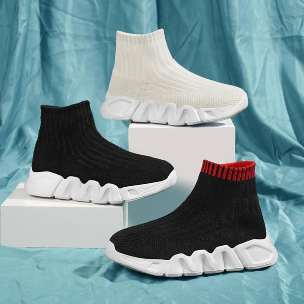 Baskets enfant noir redline Misuki