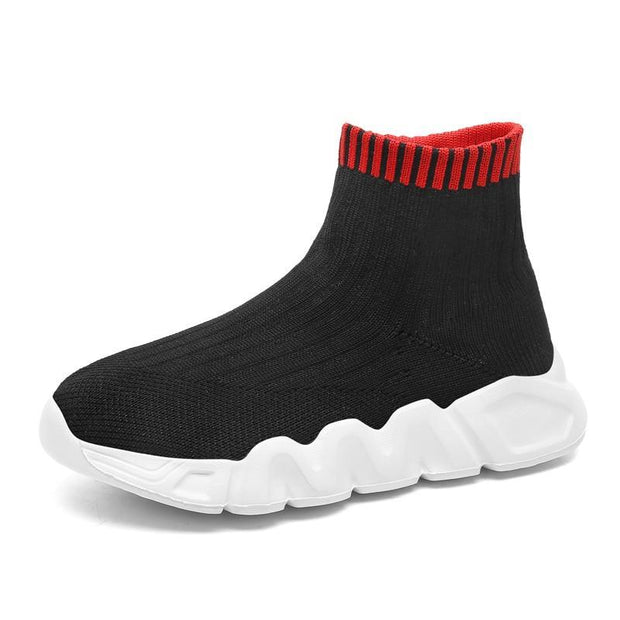 Baskets enfant noir redline Misuki