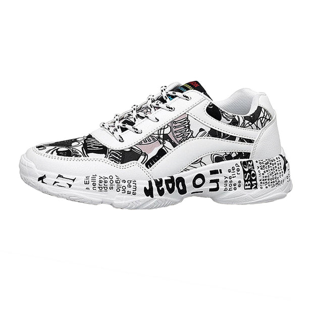 Baskets femme blanche Lightsheryl